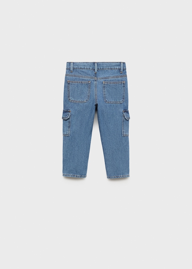 Mango Gerade Jeans Im Cargo-Stil