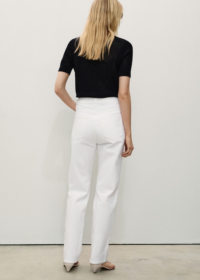 Mango Gerade Jeans Matilda Mit Mittlerer Bundhöhe