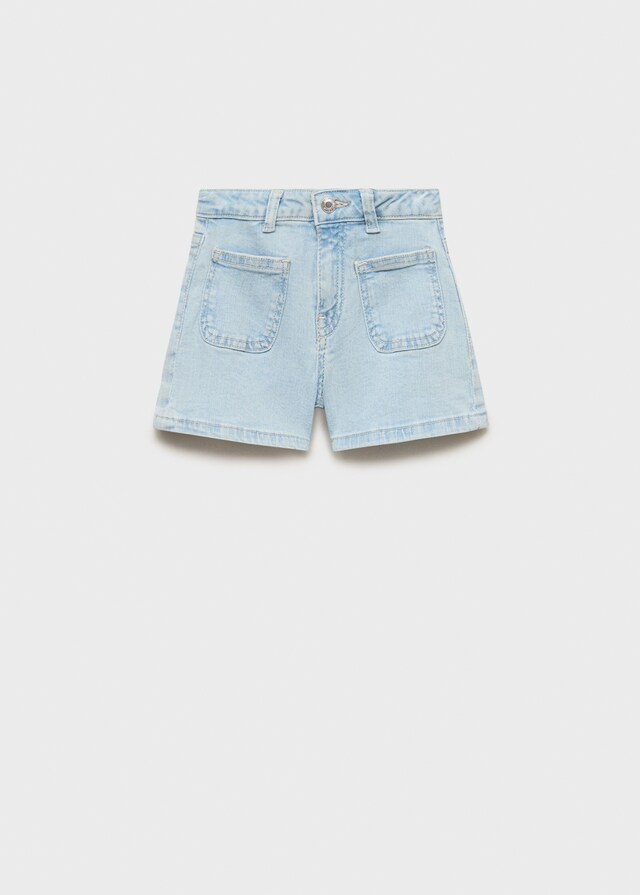 Mango Gerade Jeans-Shorts
