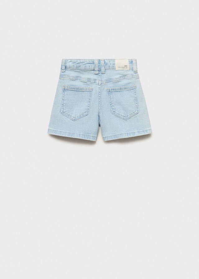 Mango Gerade Jeans-Shorts