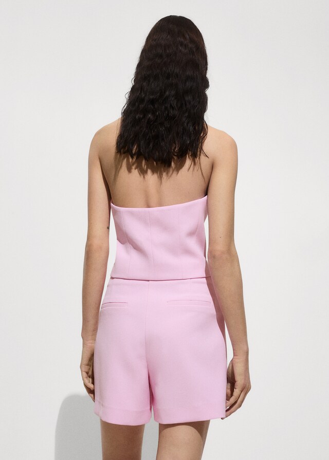 Mango Gerade Shorts Mit Mittlerer Bundhöhe