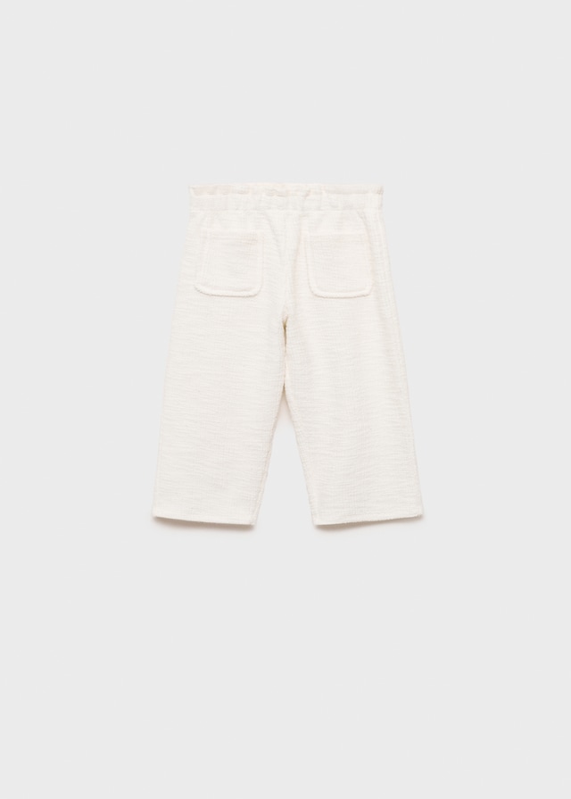 Mango Gerade Tweed-Hose