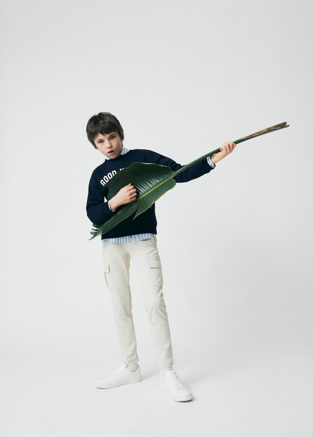 Mango Geschnürte Basic-Sneakers