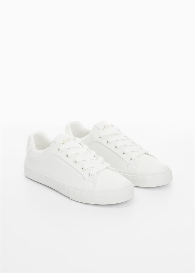 Mango Geschnürte Basic-Sneakers