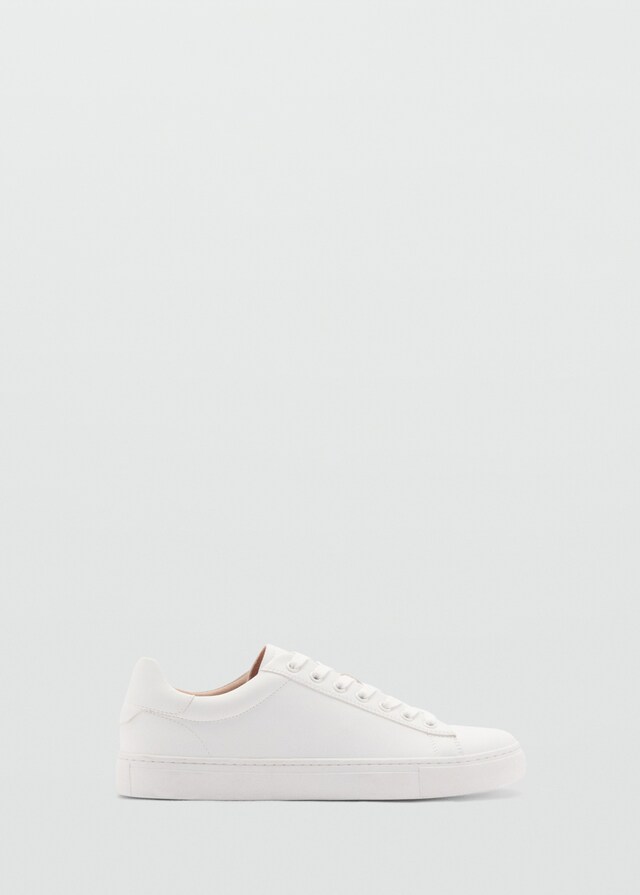 Mango Geschnürte Sneakers mit Einsätzen