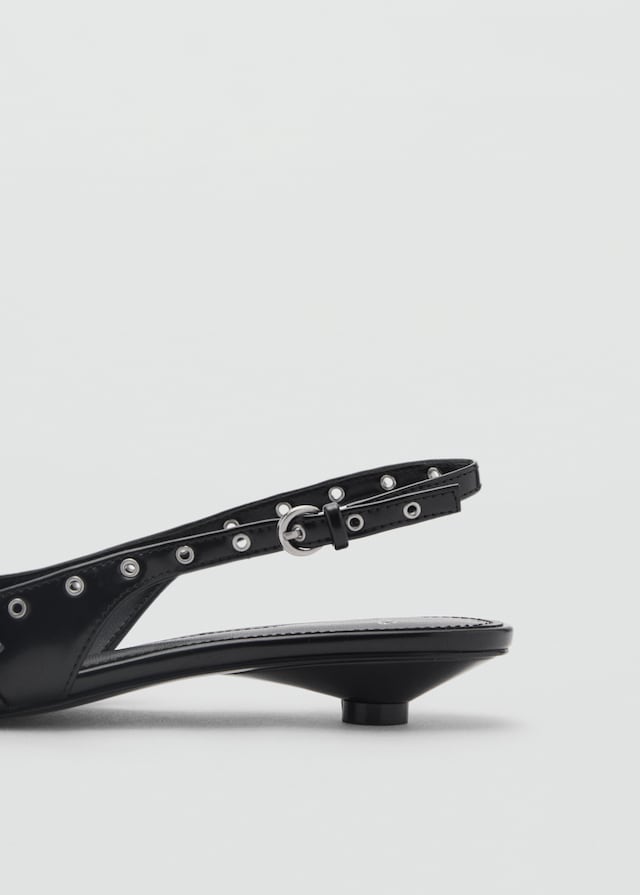 Mango Gestanzte Kitten-Heels