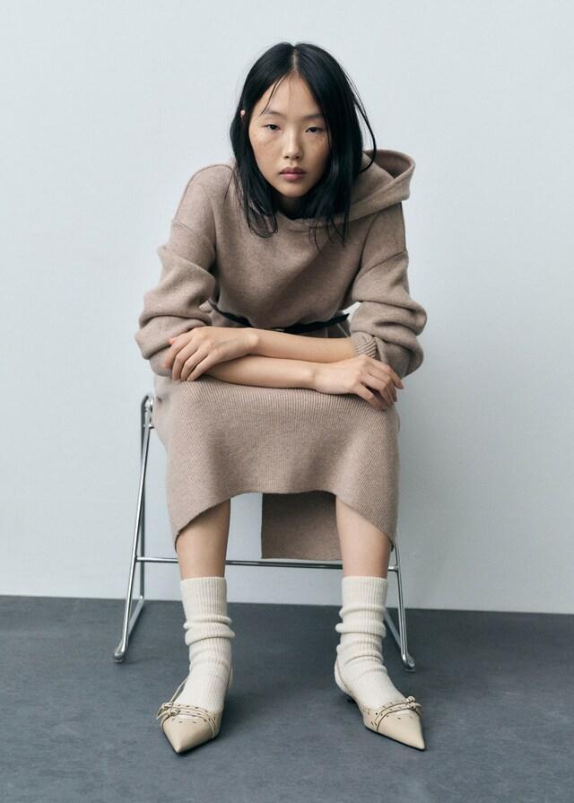 Mango Gestanzte Kitten-Heels