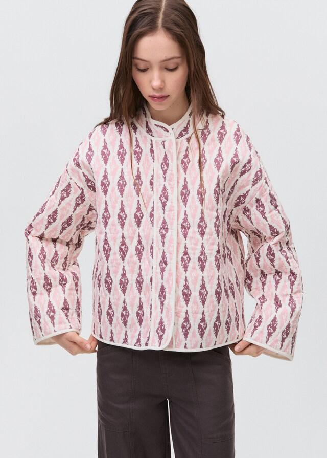 Mango Gesteppte Baumwolljacke