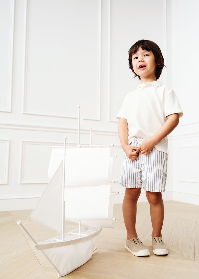 Mango Gestreifte Bermudashorts Mit Kordelzug