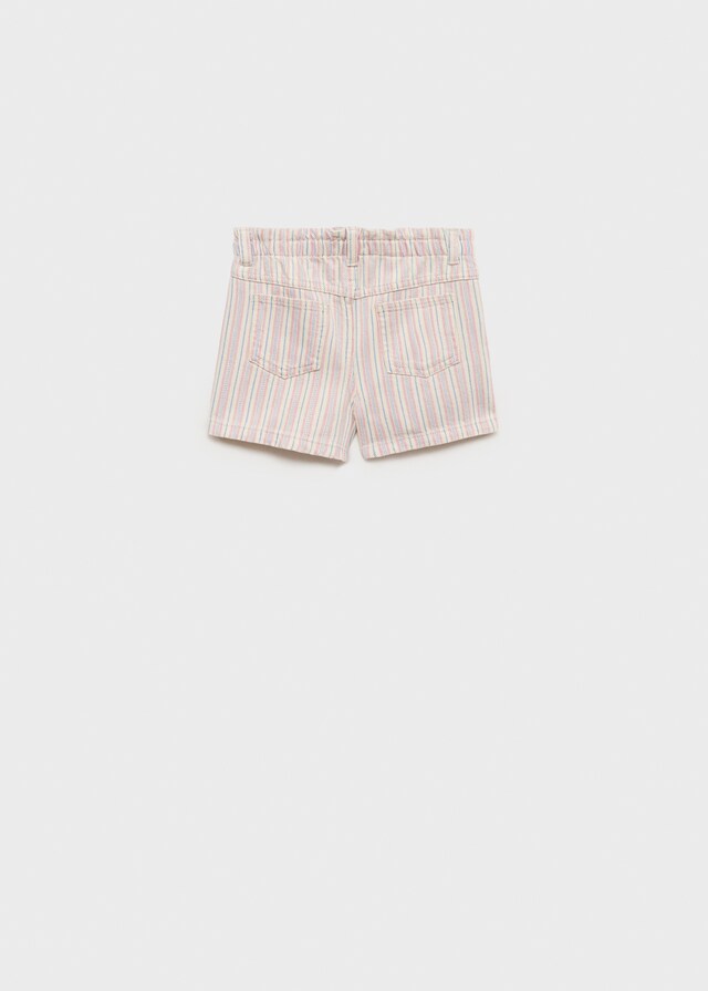 Mango Gestreifte Jeansshorts