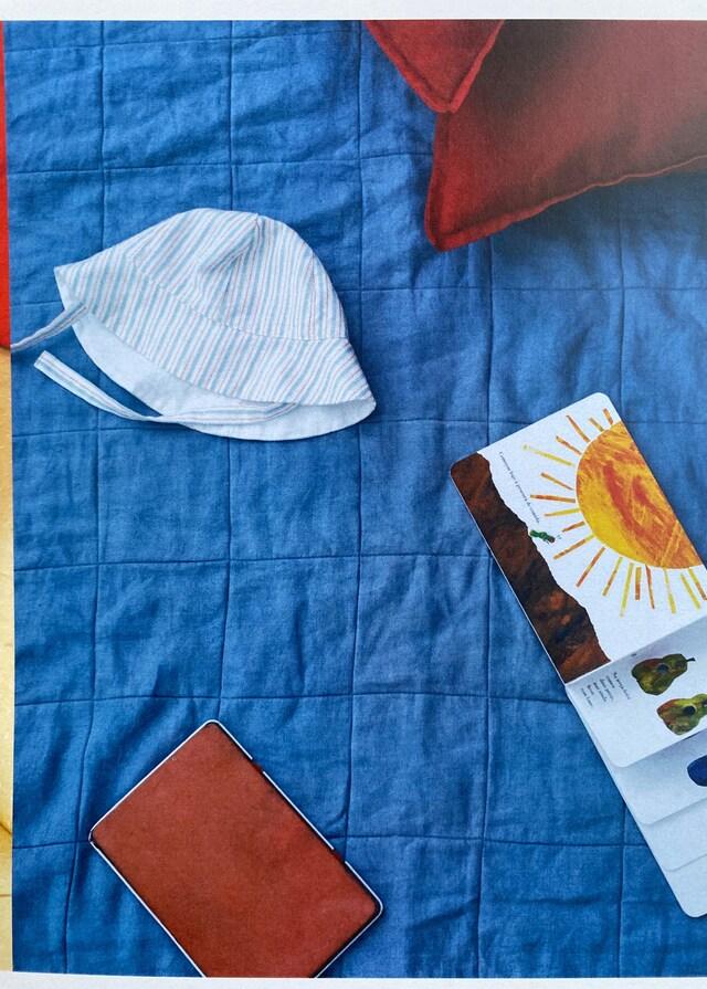 Mango Gestreifter Bucket Hat