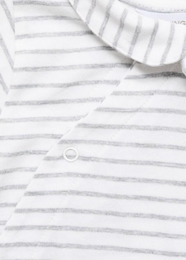 Mango Gestreifter Pyjama-Body