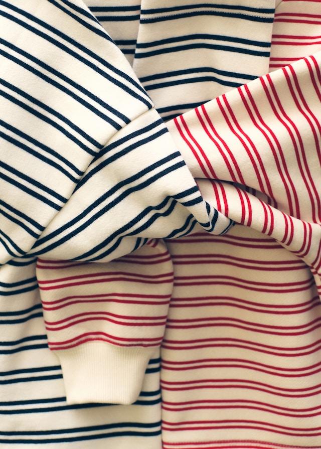 Mango Gestreiftes Baumwoll-Sweatshirt