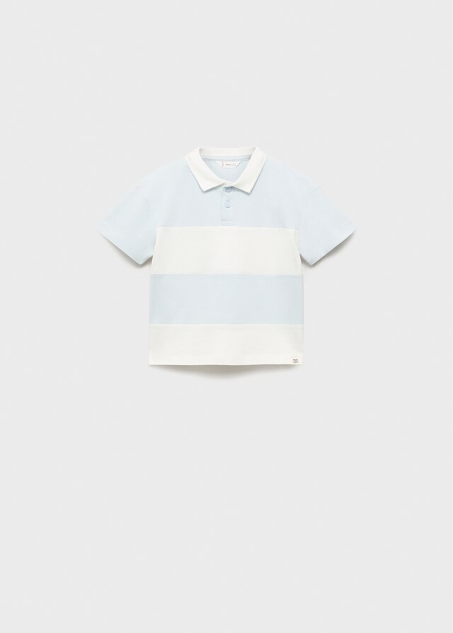 Mango Gestreiftes Polohemd