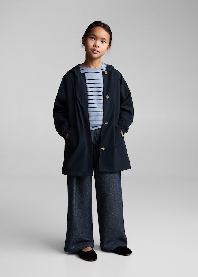 Mango Gestreiftes T-Shirt Aus 100 % Baumwolle