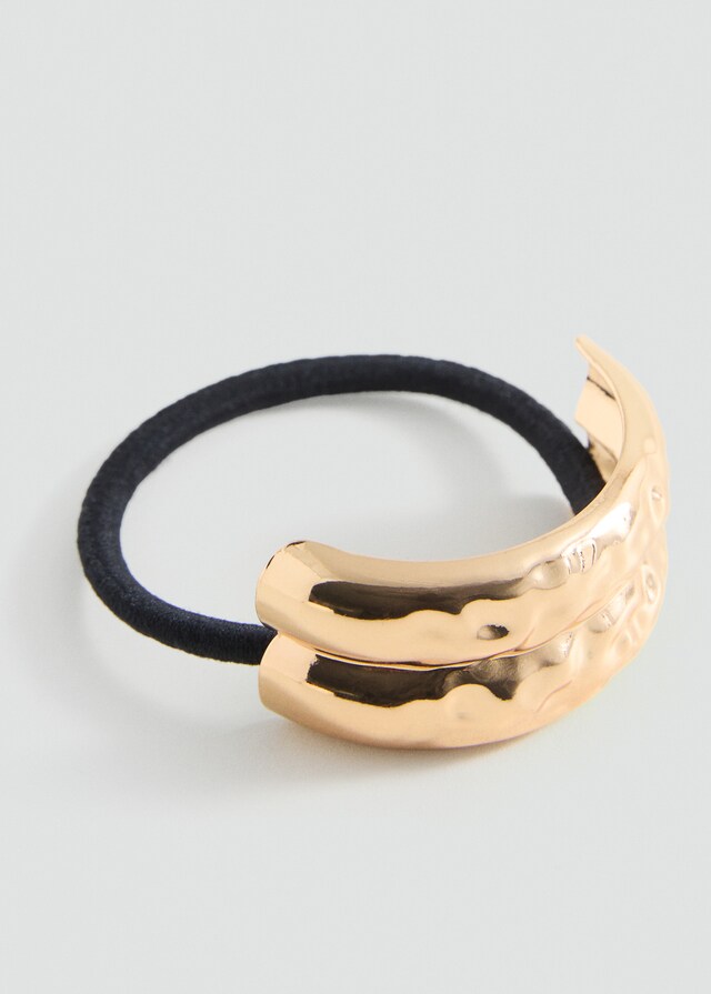 Mango Gummi mit Metall-Applikation