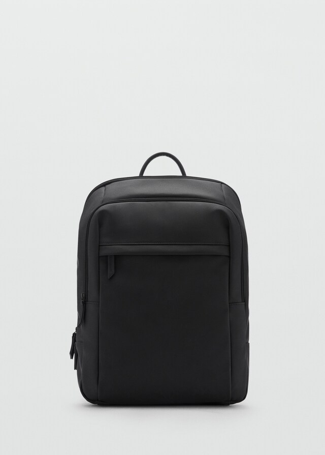 Mango Gummierter Funktionsrucksack