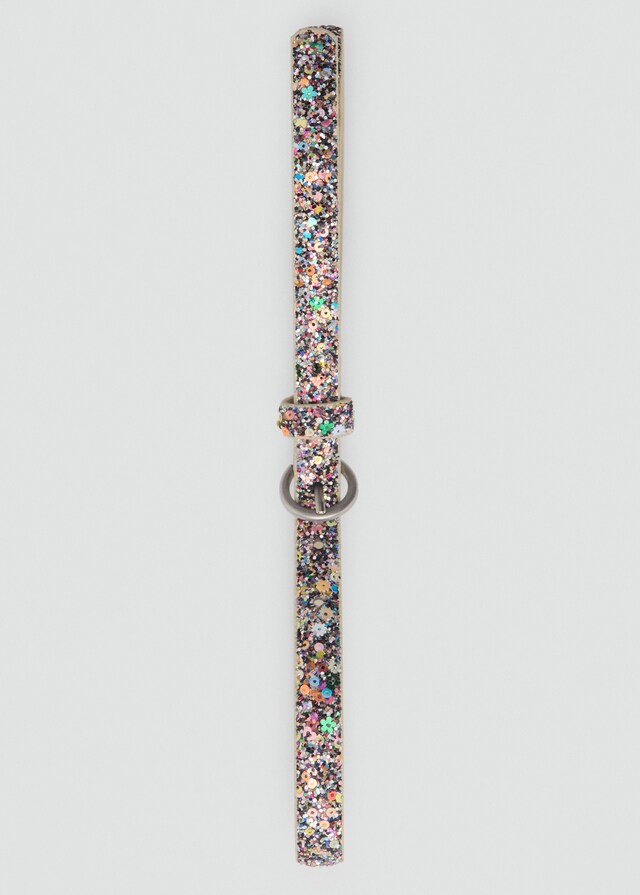 Mango Gürtel Mit Glitzereffekt