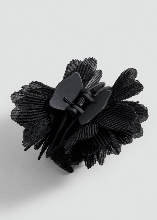 Mango Haarspange Blume Textur