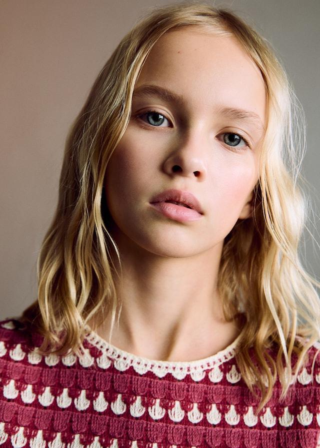 Mango Häkel-Top In Cropped-Länge