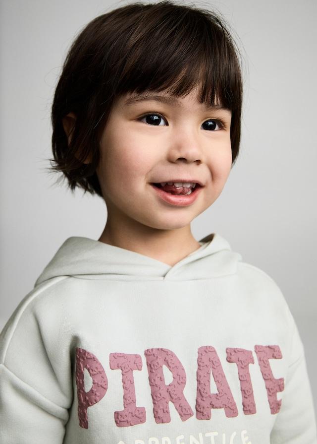 Mango Hoodie Mit Schriftzug