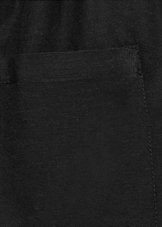 Mango Hose Aus Baumwoll-Leinen-Gemisch