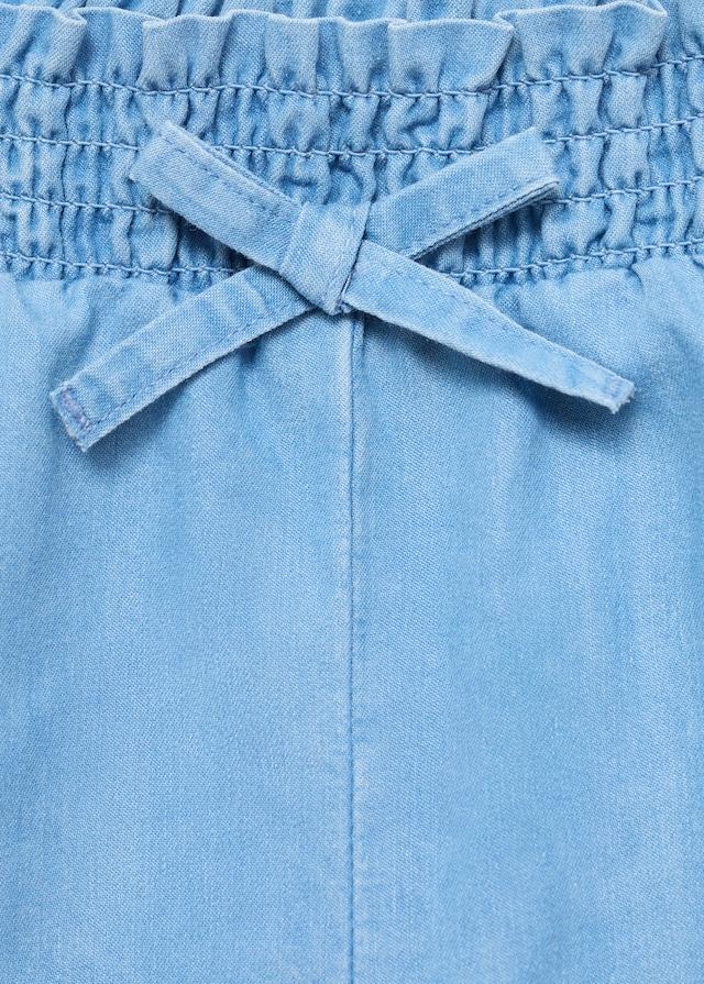 Mango Hose Mit Gerafftem Bund