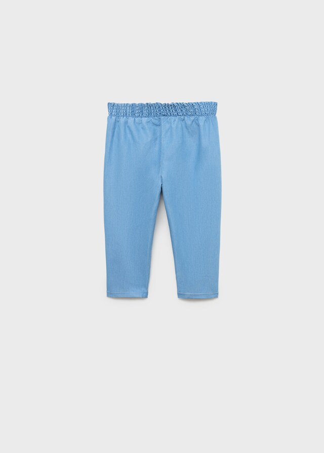 Mango Hose Mit Gerafftem Bund