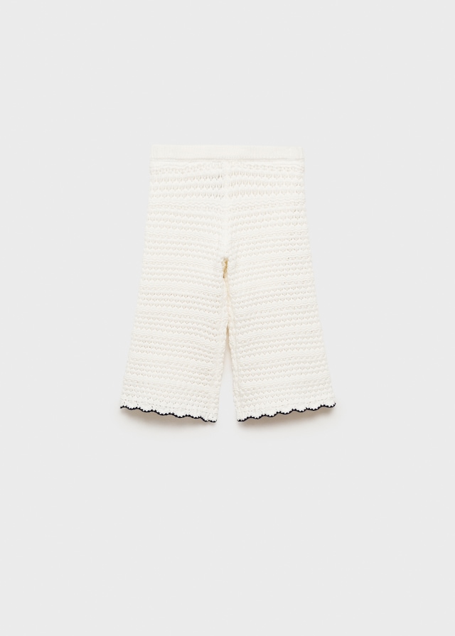 Mango Hose Mit Lochmuster