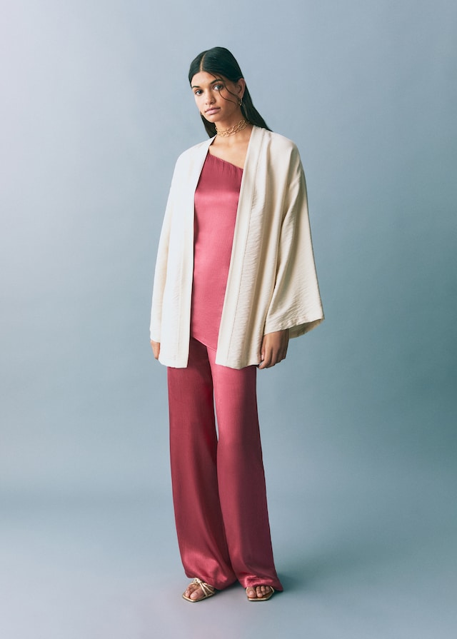 Mango Jacke Im Kimono-Stil