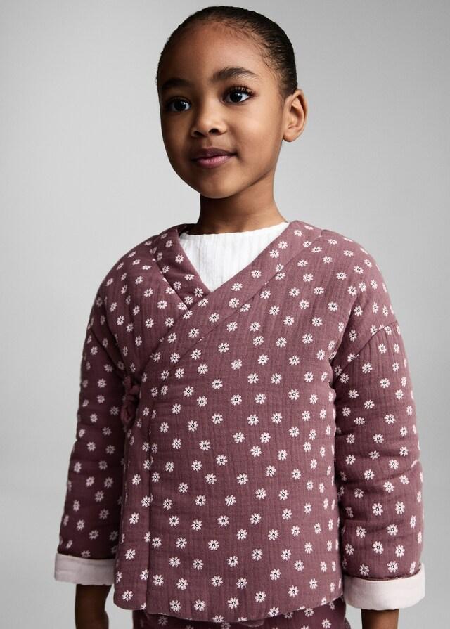 Mango Jacke mit Blumen-Print