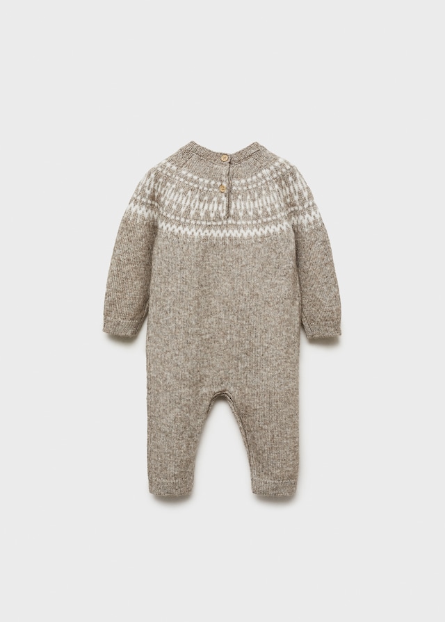 Mango Jacquard-Jumpsuit