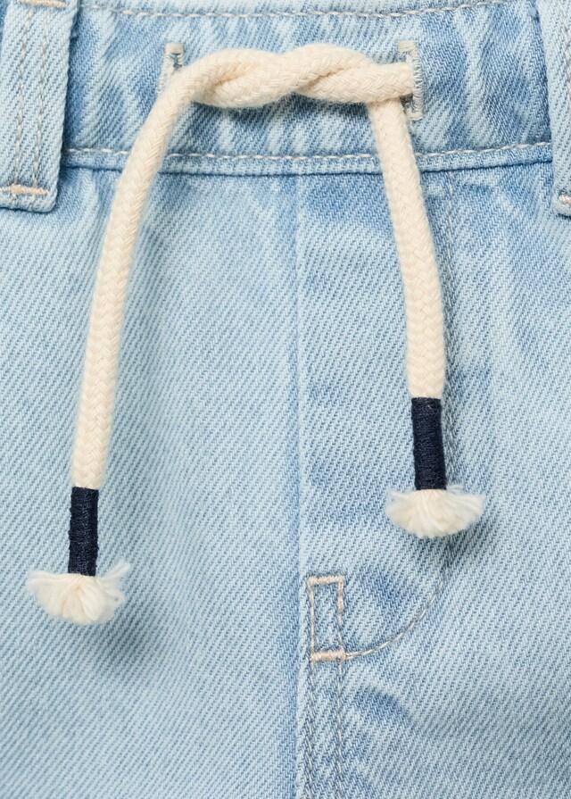 Mango Jeans-Bermudas Mit Kordel