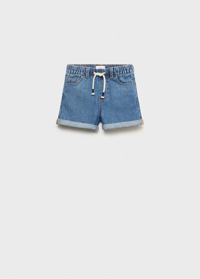 Mango Jeans-Bermudas mit Kordel