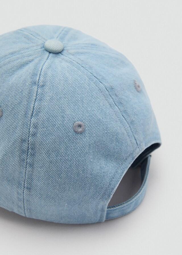 Mango Jeans-Cap Mit Schriftzug
