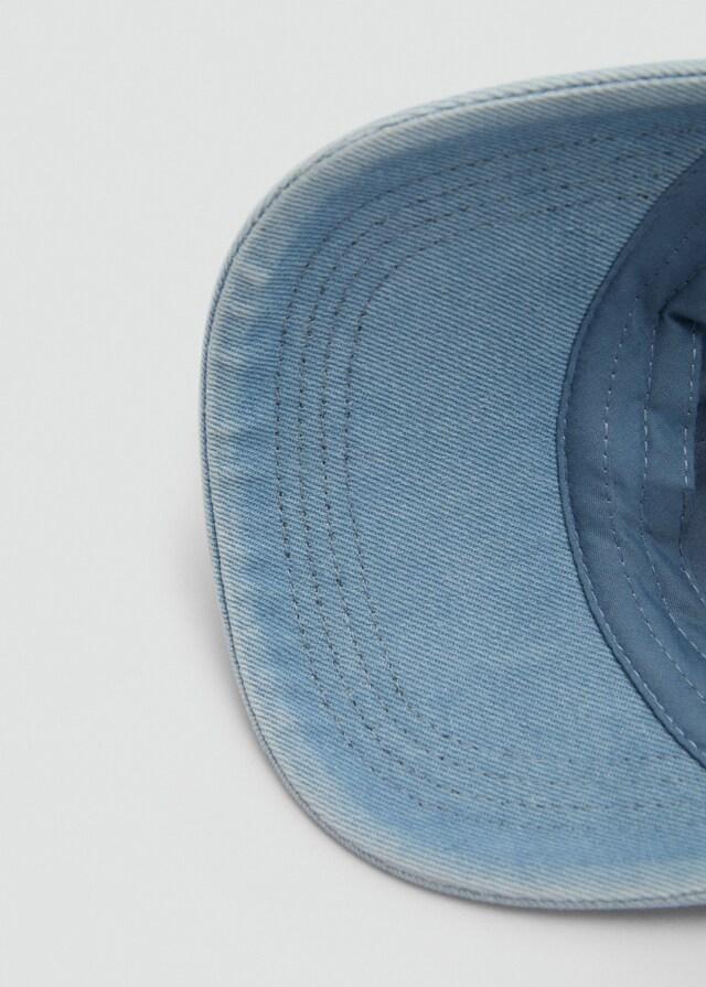 Mango Jeans-Cap Mit Schriftzug