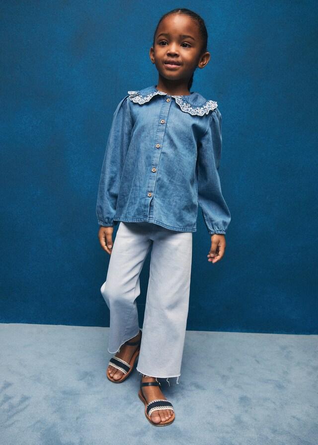 Mango Jeans mit ausgefranstem Saum