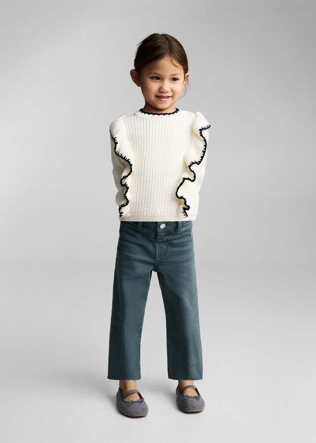 Mango Jeans mit ausgefranstem Saum