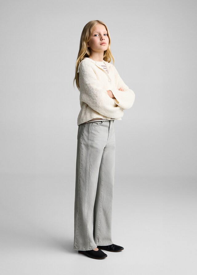 Mango Jeans Mit Ziernähten