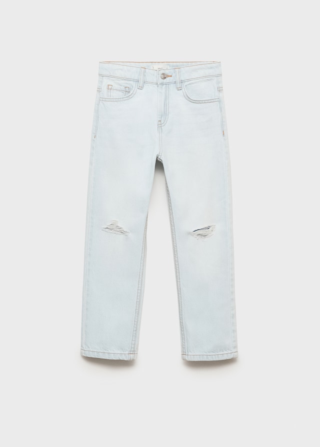 Mango Jeans Mit Zierrissen