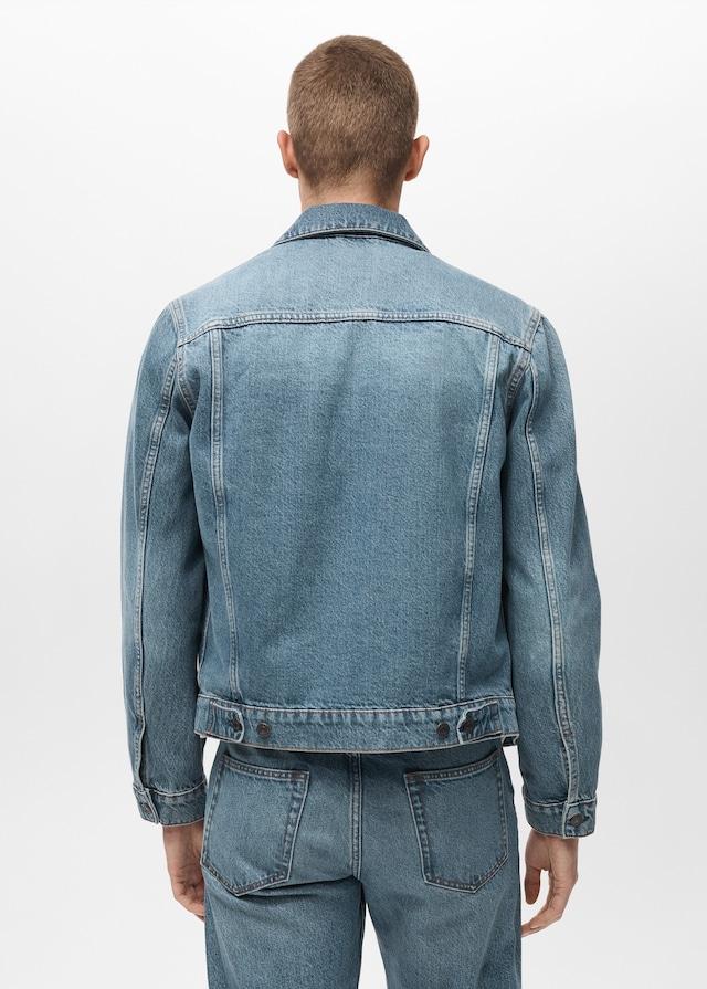 Mango Jeansjacke In Used-Optik