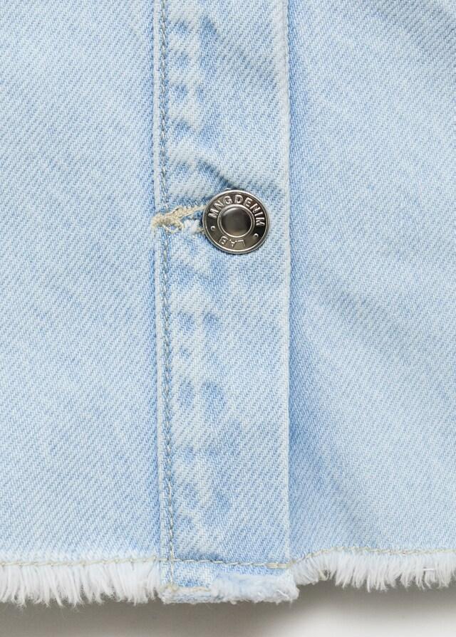 Mango Jeansjacke Mit Taschen