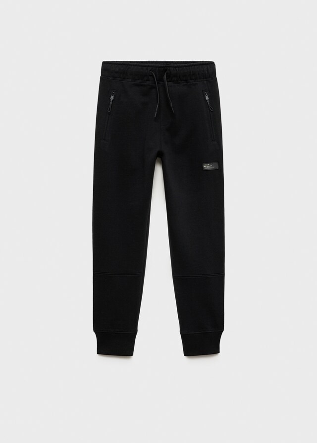 Mango Jogger-Hose aus Baumwolle