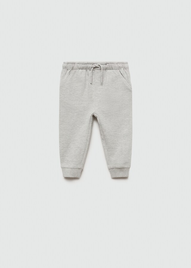 Mango Jogger-Hose aus Baumwolle