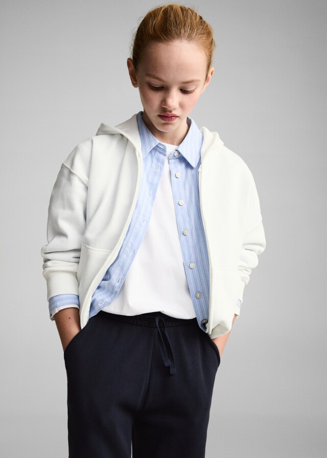 Mango Jogger-Hose aus Baumwolle