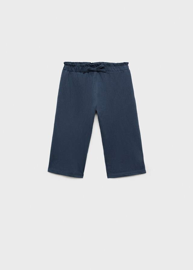 Mango Joggerpants Mit Rippstruktur