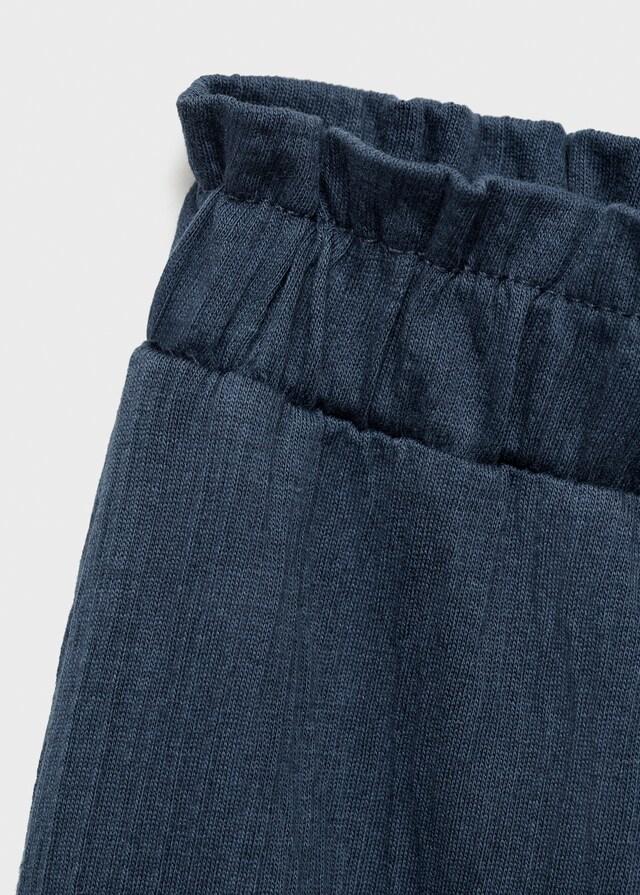 Mango Joggerpants Mit Rippstruktur