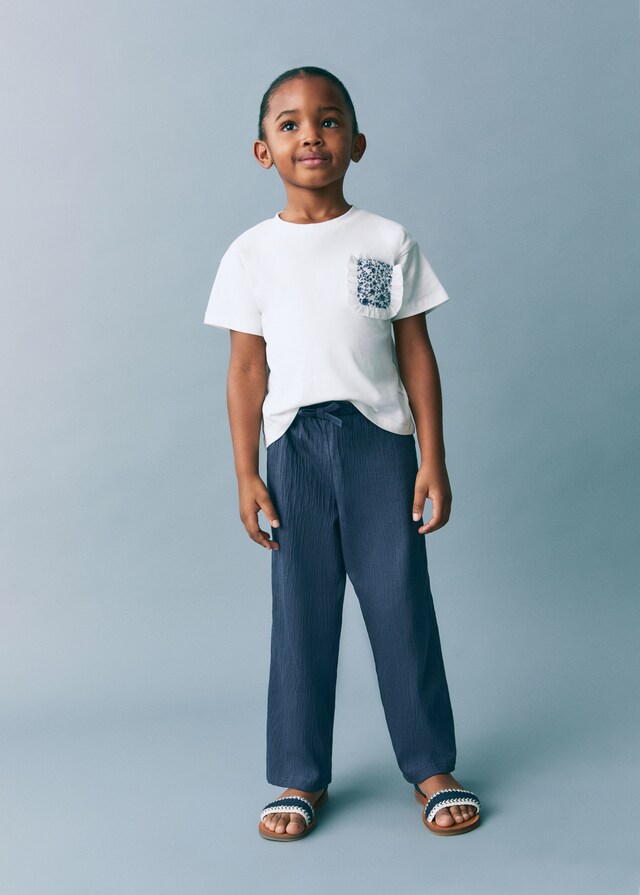 Mango Joggerpants mit Rippstruktur