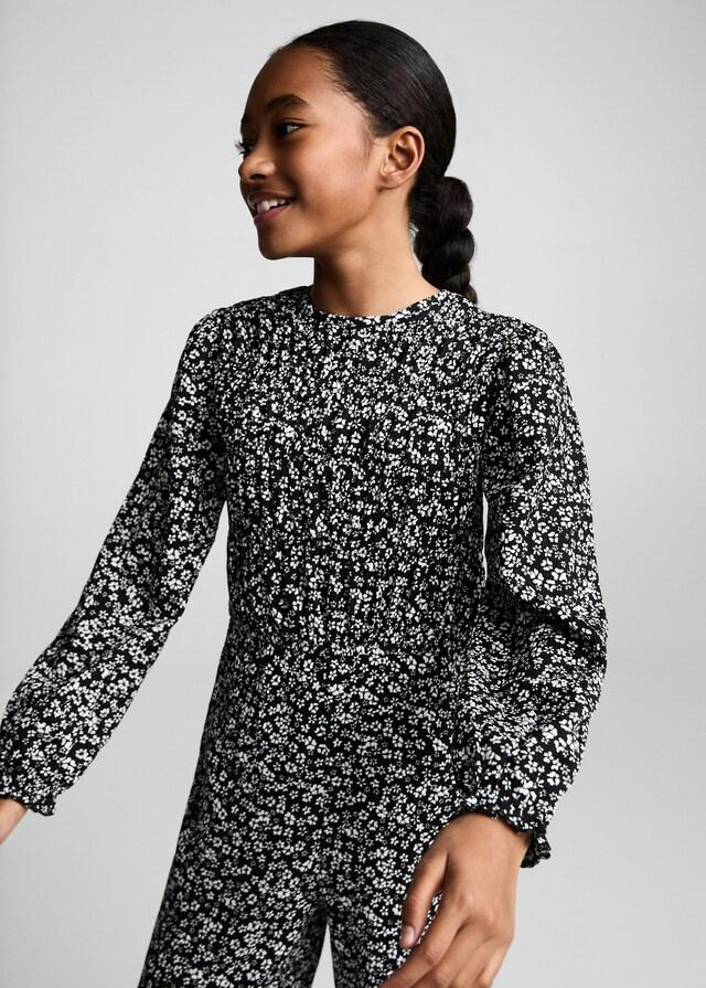 Mango Jumpsuit mit Blumenmuster