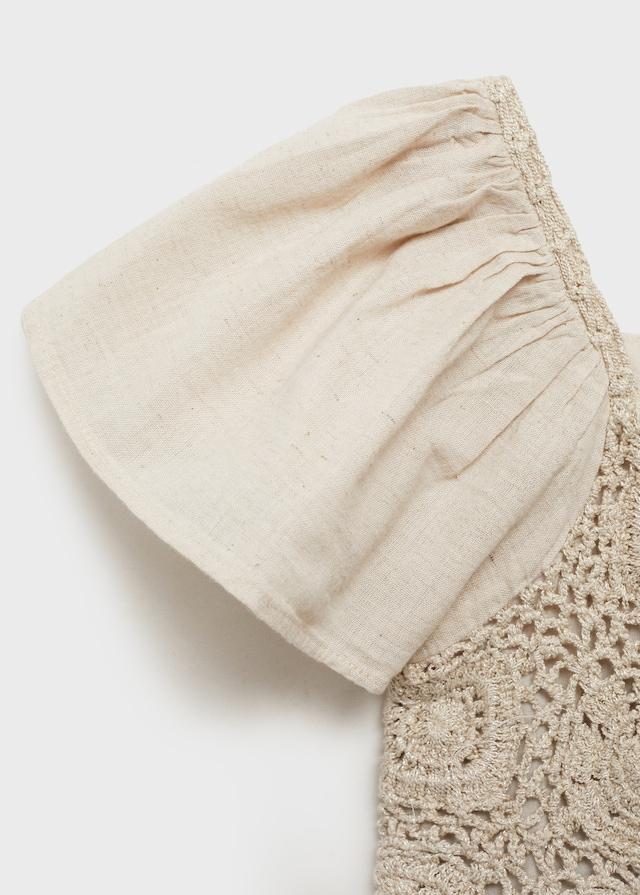 Mango Jumpsuit Mit Häkel-Detail